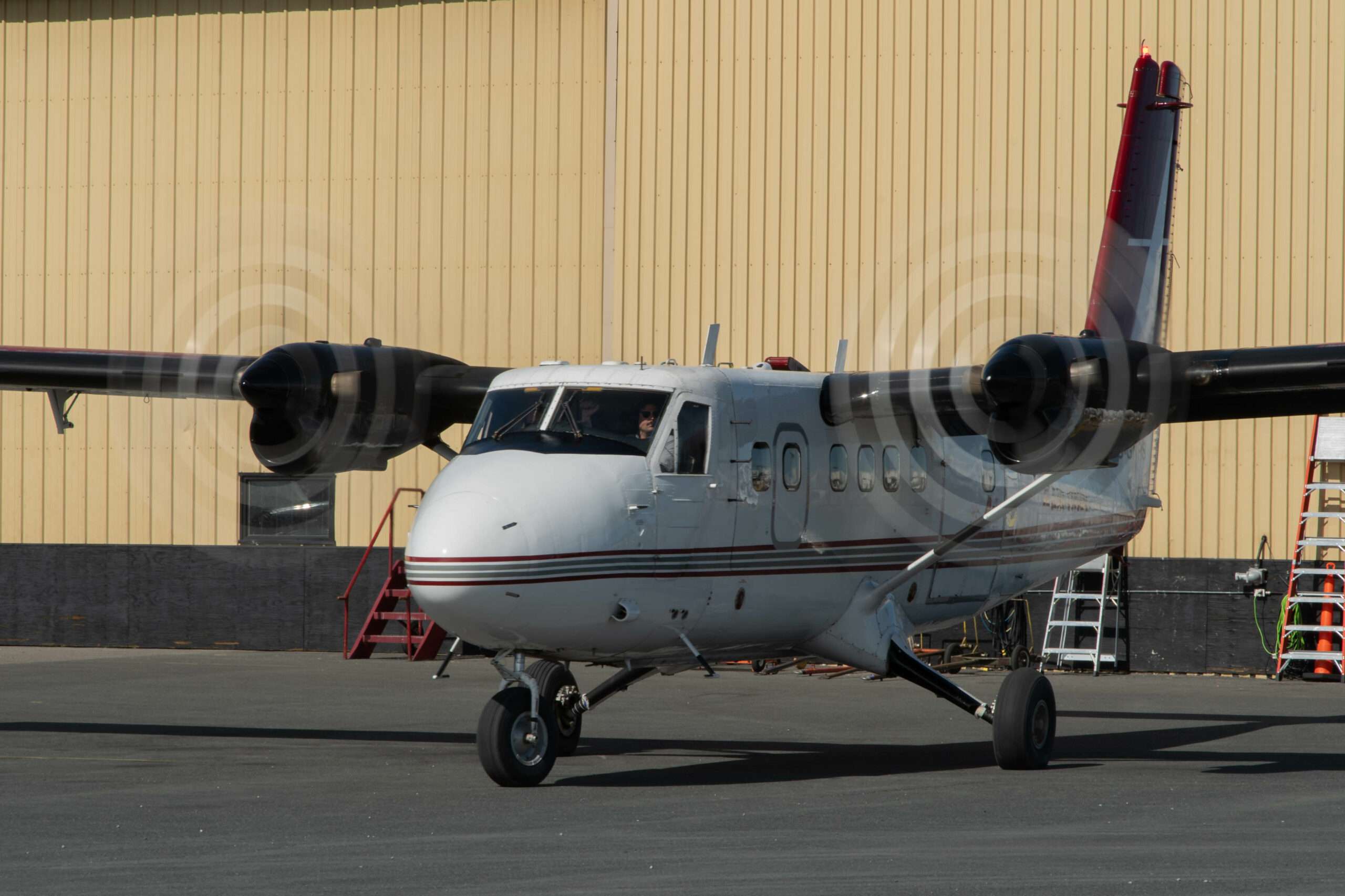 Air Tindi aircraft seen at Yellowknife.