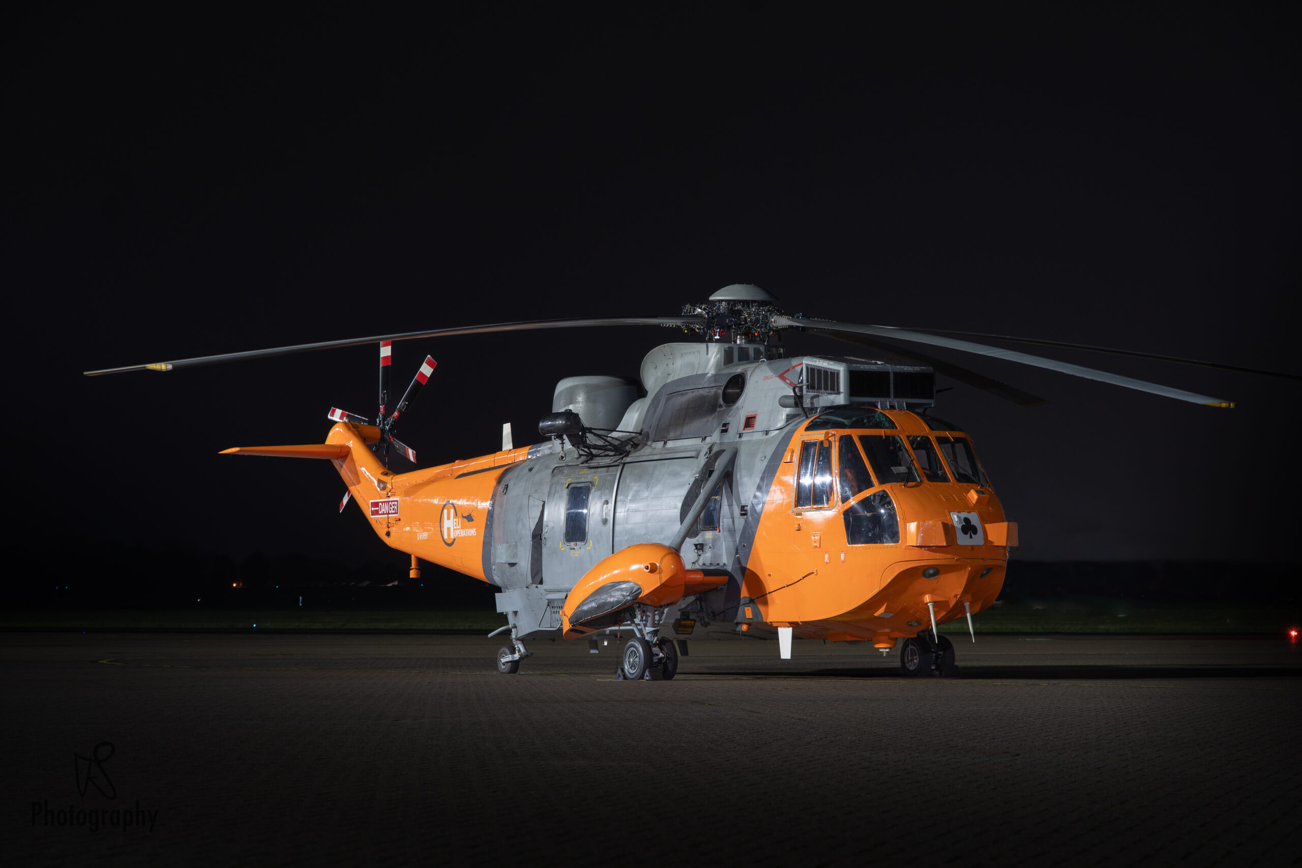 Heli Ops Westland Sea King at Northolt